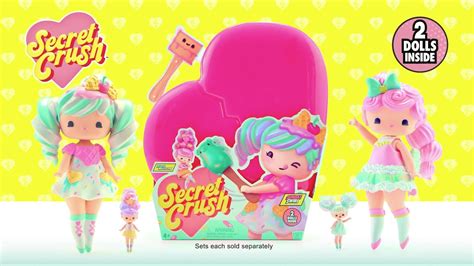 Secret Crush Dolls Commercial Toyplay Unboxing For Kids Youtube