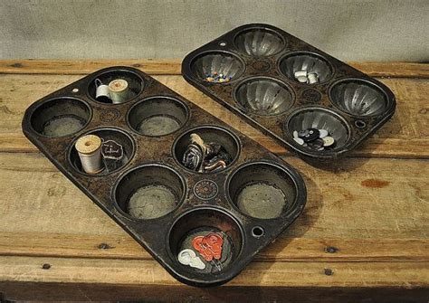 Pair Of Vintage Muffin Tins By Joiedecleve On Etsy 1200 Etsy