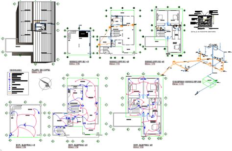 Electrical Layout Plan And Furniture Layout Plan Details Of Office