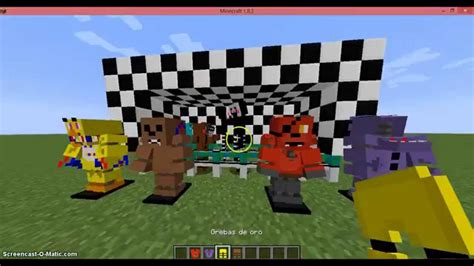 Nuevo Five Nights At Freddys Texture Pack Minecraft Youtube