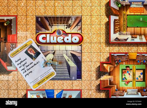 Cluedo Board Game Stock Photo Alamy