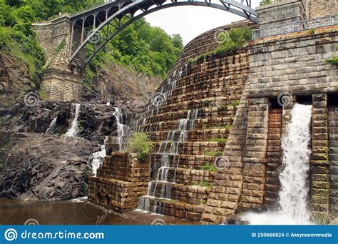 New Croton Dam At The Croton Gorge Park Ny Stock Photo Image Of