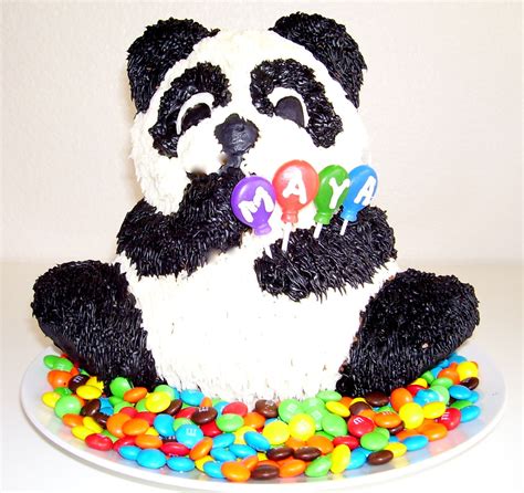 Panda Bear Cake Birthday Cake Panda Bear