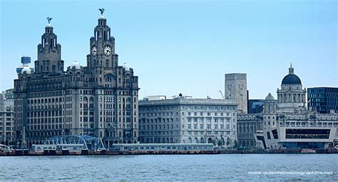 On The Mersey River The Port Of Liverpool Building Liver Building At
