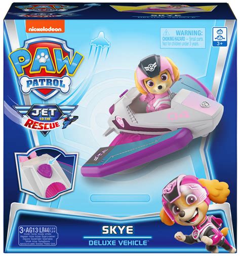Paw Patrol Mighty Pups Super Paws Deluxe Vehicle With Collectible