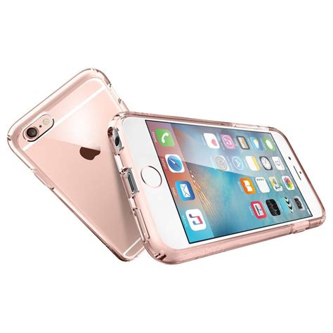 The Rose Gold And Clear Ultra Hybrid Bumper Iphone 66s Case Designskinz