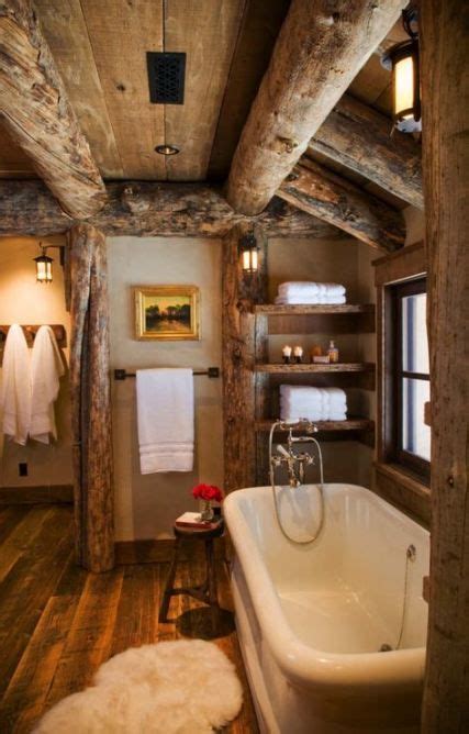 Bath Tub Big Floors 56 Ideas Cozy Mountain Home Rustic