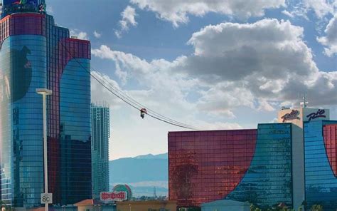 Las Vegas's new zip line over the city - Telegraph