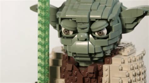 Lego Star Wars Yoda Speed Build Youtube