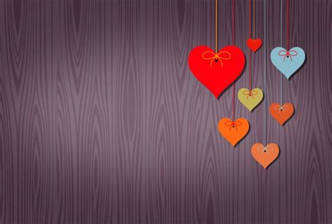 Background With Hearts Free Free Template Ppt Premium Download 2020