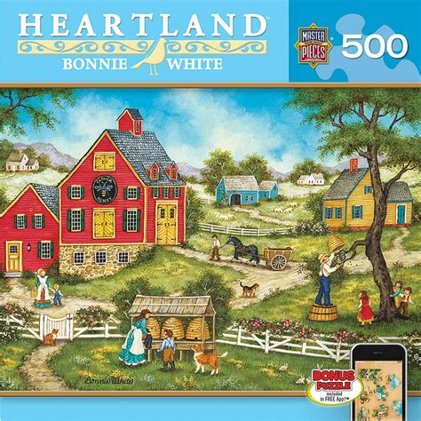Bonnie White Telling The Bees 500 Piece Puzzle