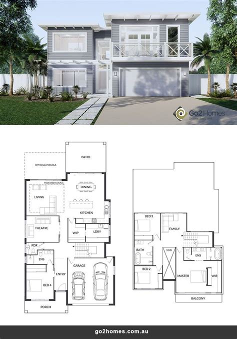 Hampton Style Home Design Perth Australia Luxury House Plans