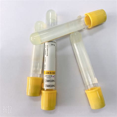 Vacutainer Blood Collection Tube