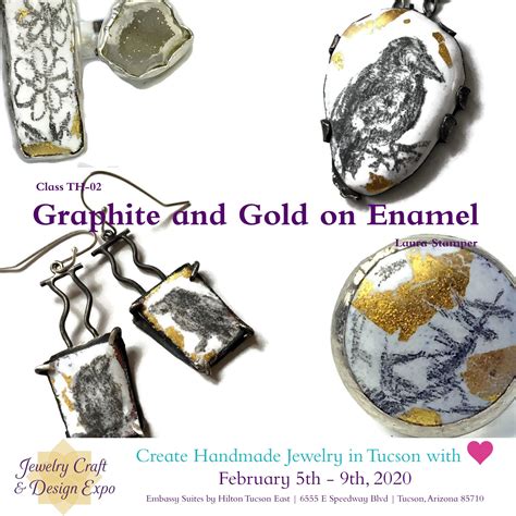 Graphite And Gold On Enamel Jewelry Crafts Handmade Jewelry Jewelry