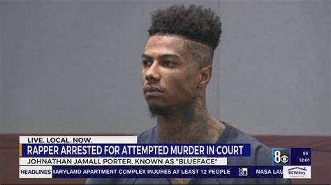 Blueface Rapper Arrested On Attempted Murder Cost Appears In Court