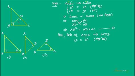 Pythagoras Theorem Logic Explained By Gp Youtube