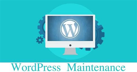 Wordpress Maintenance How To Maintain Wordpress Website For Free