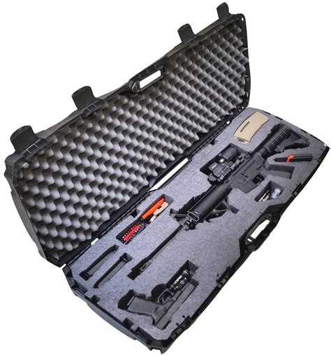 Case Club Ar15 Rifle Carry Case For Rifle Pistol And Magazines