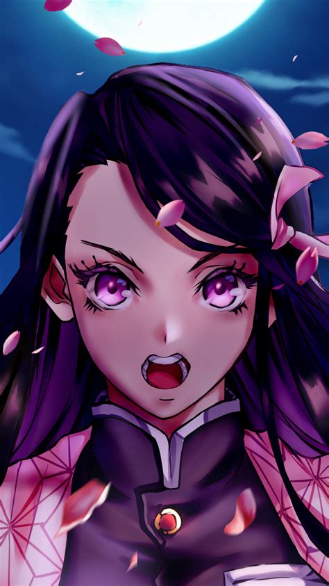 750x1334 Nezuko Kamado Angry Kimetsu No Yaiba Art Iphone 6 Iphone 6s