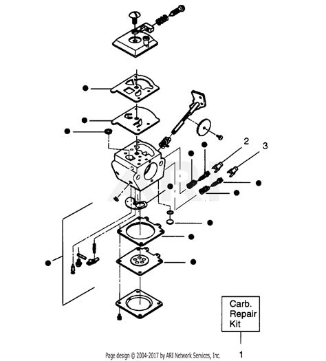 Poulan Gti19t Gas Trimmer Parts Diagram For Carburetor Wa 298a For