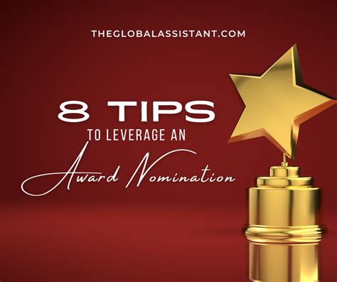How To Make The Most Of An Award Nomination The Global Assistant