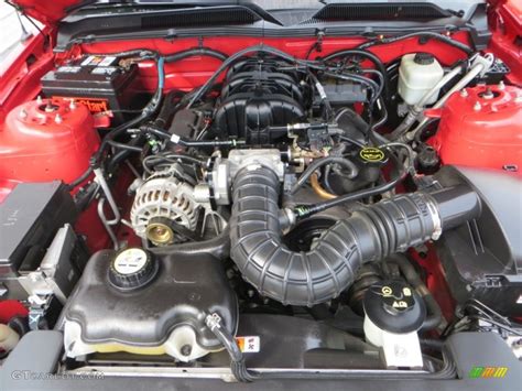 2007 Ford Mustang V6 Premium Coupe 40 Liter Sohc 12 Valve V6 Engine