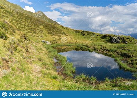 Mountain Lake Landscape In Europe Tyrol Alps Travel Stock Image Image