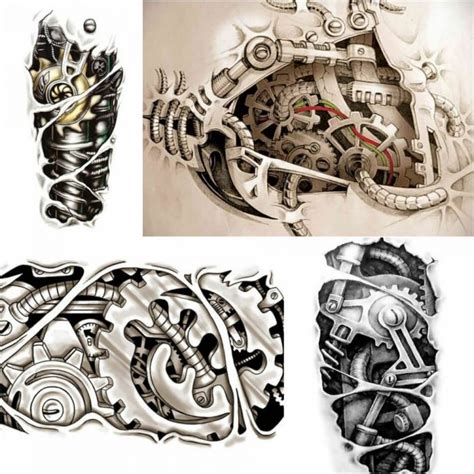 How To Draw Biomechanical Tattoo Designs Biomechanical Tattoos For