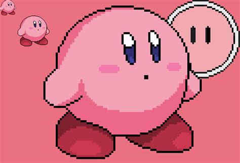 Kirby Pixel Art By Alangamer124 On Deviantart