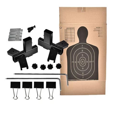 Adjustable Target Stand For Paper Silhouette Shooting Targets 1 Pack