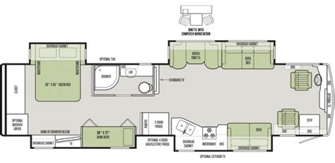 But what if you could start with a specific floor plan, chosen by you, and then work with an architect or designer to help guide you. Travel Trailer Front Bunkhouse Floor Plans