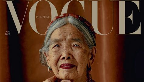 Vogue S Oldest Ever Cover Model Yo Filipino Tattoo Artist Apo Whang Od Newshub