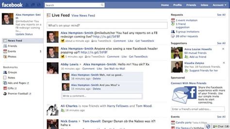 10 Screenshots Of The Old Facebook Designs Content Marketing Blog