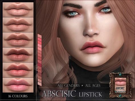 Abscisic Lipstick By Remussirion At Tsr Sims 4 Updates