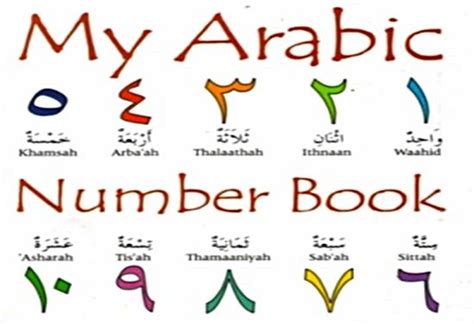 Bilangan Angka Nombor Dalam Bahasa Arab 1 1000 Angka