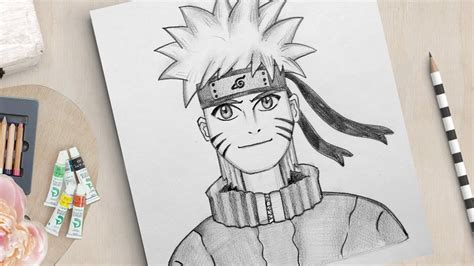 How To Draw Naruto Very Easy Naruto Drawing Easy Drawing Naruto