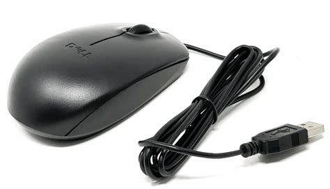 Dell Ms111 L Black Optical 3 Button Scroll Wheel Usb Mouse For Dell