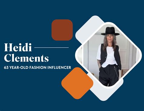 heidi clements 63 the ageless fashion influencer who is embracing creativity and confidence