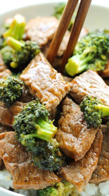 This classic chinese beef and broccoli recipe is quick and easy to make homemade, and tastes even better than the restaurant version! Easy Beef and Broccoli | Recipe | Easy beef, broccoli, Food recipes, Beef recipes