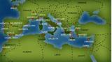 Mediterranean Sea Cruise Map Images