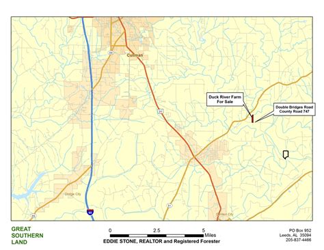 The value of all farms, ranches, hunting land and other land for sale in alabama's cullman county recently was $213 million, representing 100,000. Duck River Farm, Cullman County - Alabama Land For Sale