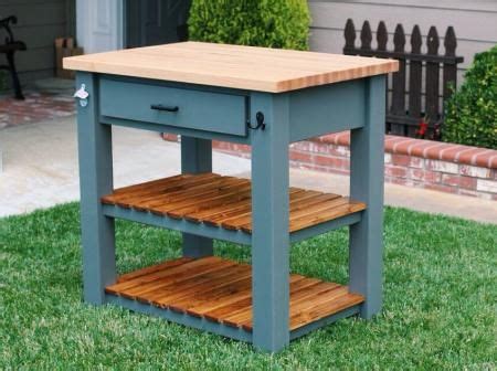 But this table can double as a kitchen island. Butcher Block Kitchen Island | Do It Yourself Home Projects from Ana White | Kitchen Tutorials ...