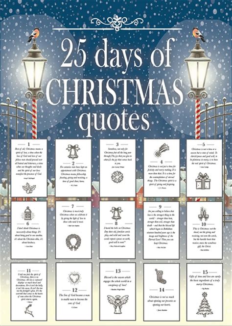 25 Days Of Christmas Quotes Download Free Printable