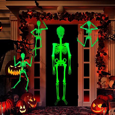 Halloween Hanging Ghosts Decorations Outdoor 4 Pcs