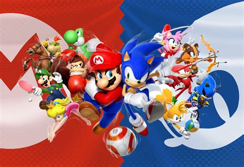 Digital Bitte Notfall Mario Sonic Rio 2016 Wii Beleben Starker Wind