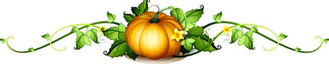 Pumpkin Vine Png Free Logo Image