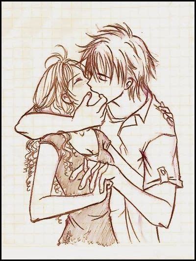 Zizing Pencil Sketches Of Couples And Friends Kiss ~ Zizing Part Ii