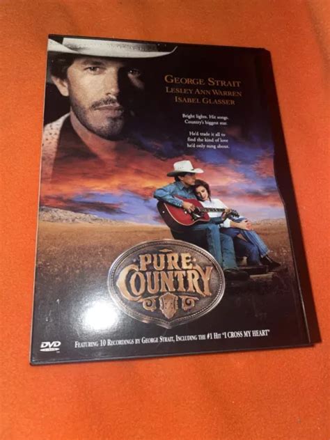 PURE COUNTRY DVD 1992 With George Strait Lesley Ann Warren Snapcase