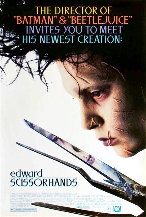 full cast of edward scissorhands movie 1990