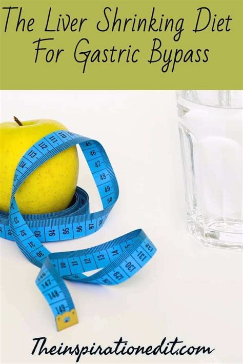 The Liver Shrinking Diet For Gastric Bypass Liver